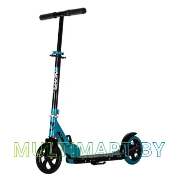 Самокат Novatrack Polis Plastic 160P.POLIS.BL22 (голубой, 2022)